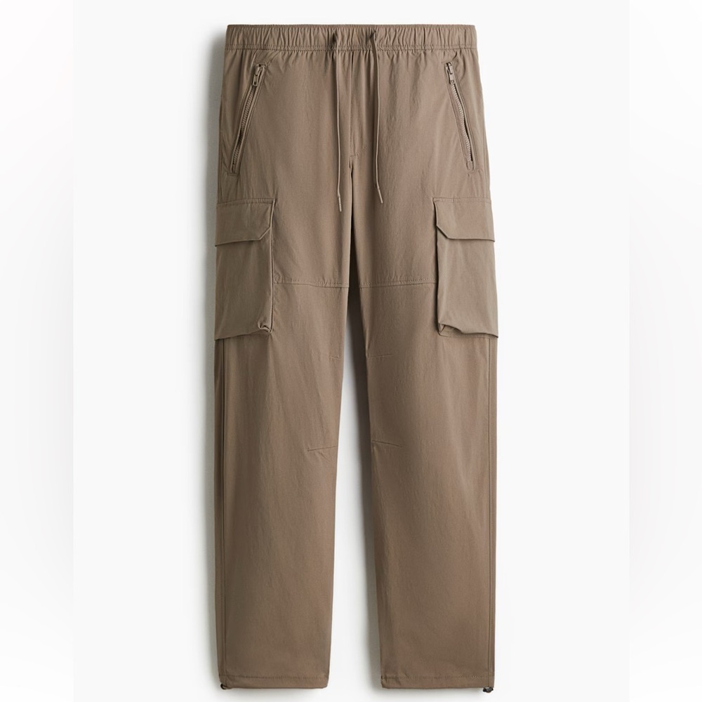 H&M Tan Cargo Pants M